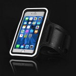 Wholesale Apple iPhone 8 Plus / 7 Plus Sports Armband with Key Pocket (Silver)